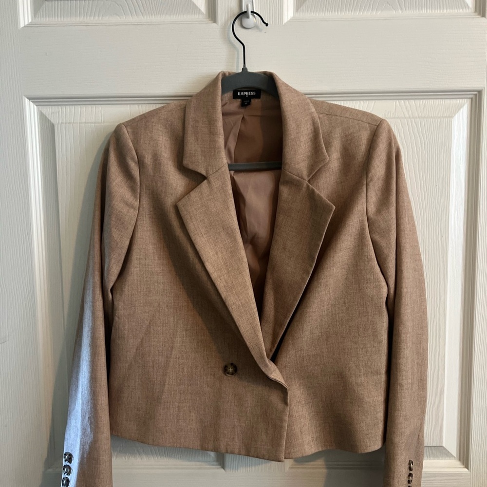 Express Light Brown Women's Blazer